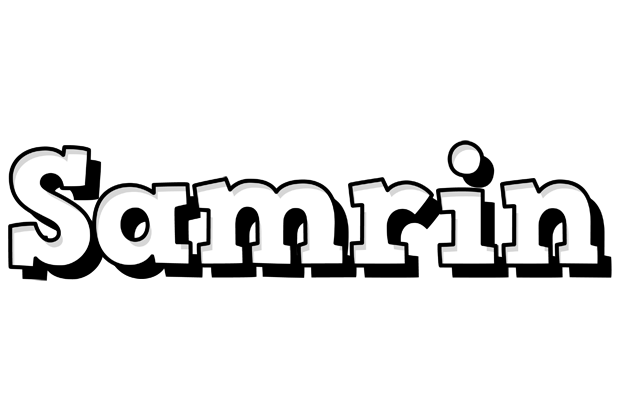 Samrin snowing logo