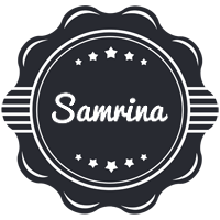 Samrina badge logo