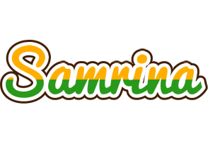 Samrina banana logo