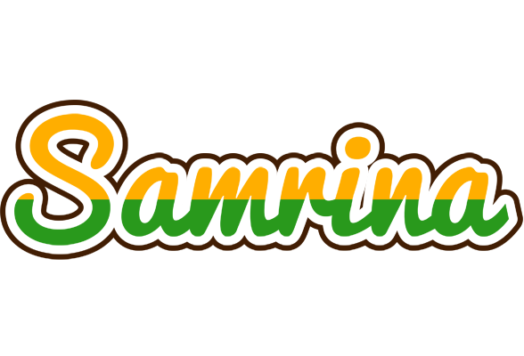 Samrina banana logo