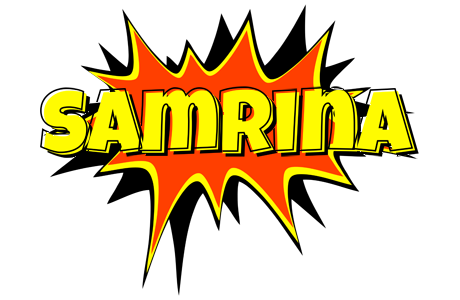 Samrina bazinga logo