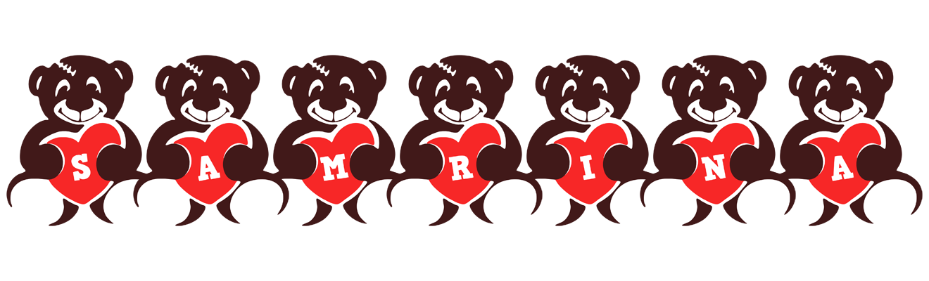 Samrina bear logo