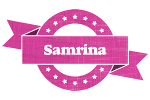 Samrina beauty logo