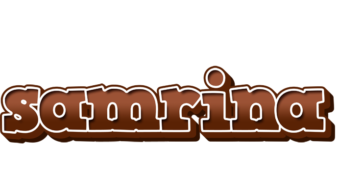 Samrina brownie logo