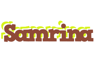 Samrina caffeebar logo