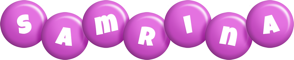 Samrina candy-purple logo