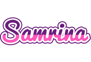 Samrina cheerful logo