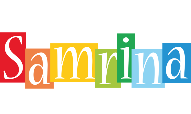 Samrina colors logo