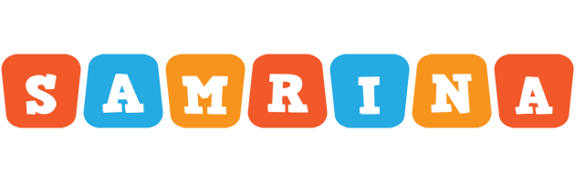 Samrina comics logo