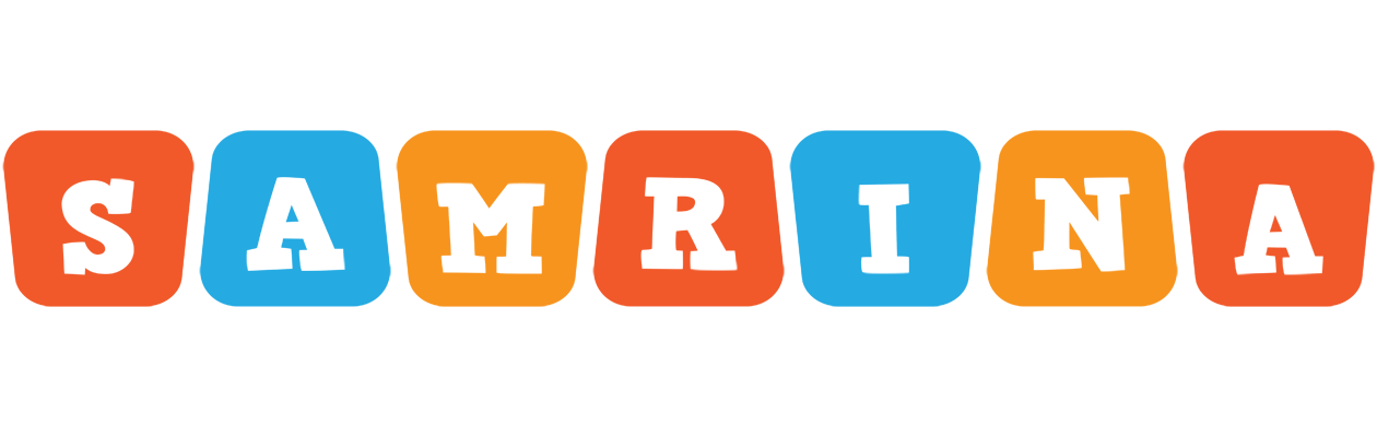 Samrina comics logo