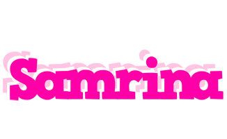 Samrina dancing logo