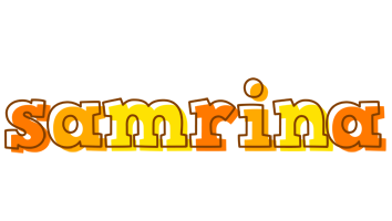 Samrina desert logo