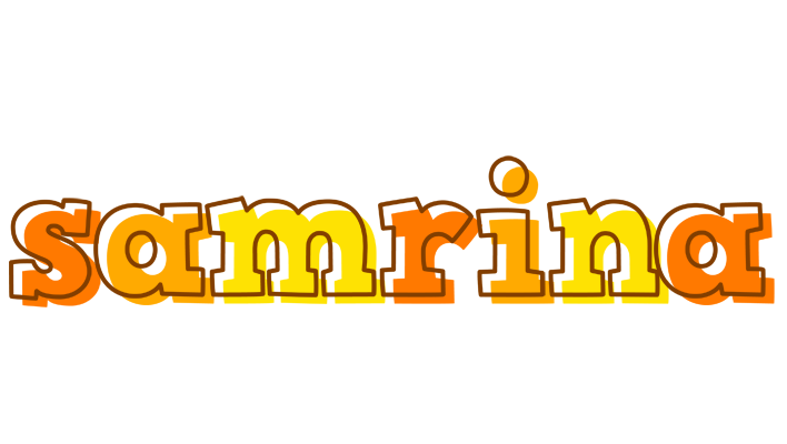 Samrina desert logo