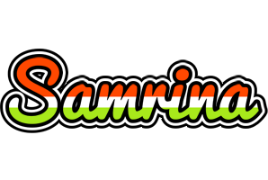 Samrina exotic logo