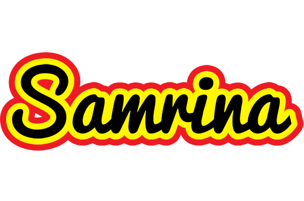 Samrina flaming logo