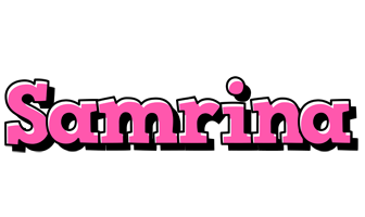 Samrina girlish logo