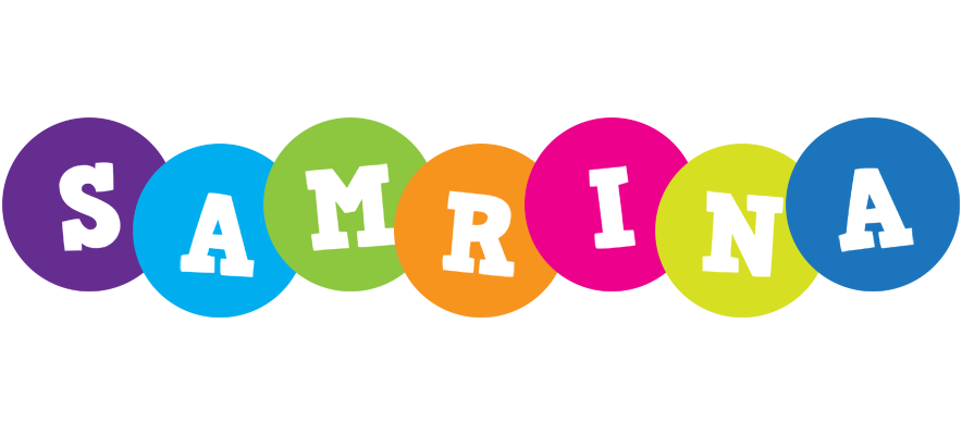Samrina happy logo