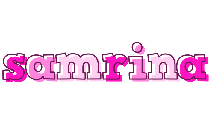 Samrina hello logo