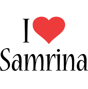 Samrina i-love logo