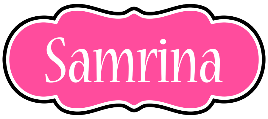 Samrina invitation logo