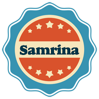 Samrina labels logo