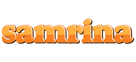 Samrina orange logo