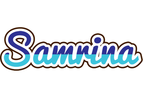 Samrina raining logo