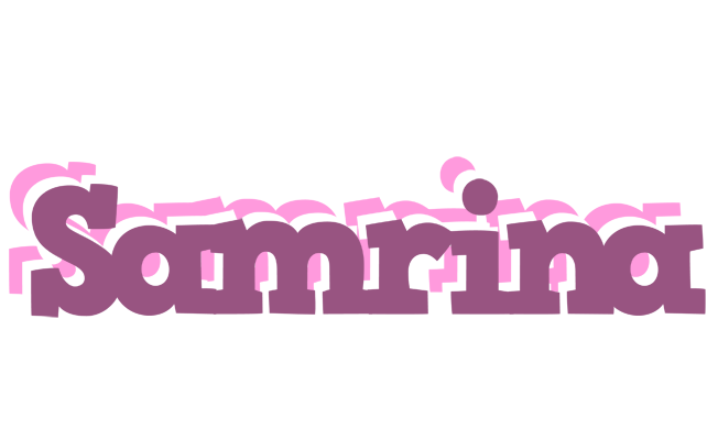 Samrina relaxing logo