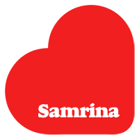 Samrina romance logo