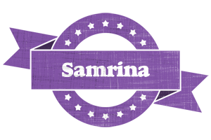 Samrina royal logo