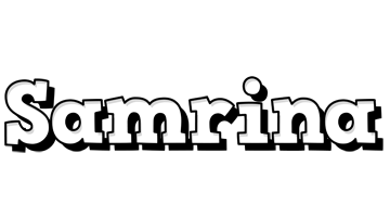 Samrina snowing logo