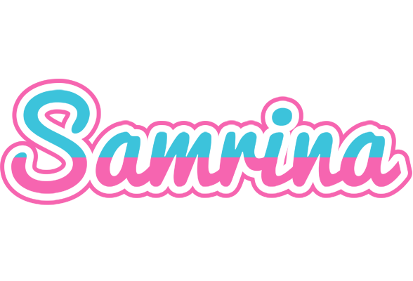 Samrina woman logo