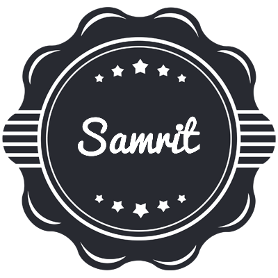 Samrit badge logo