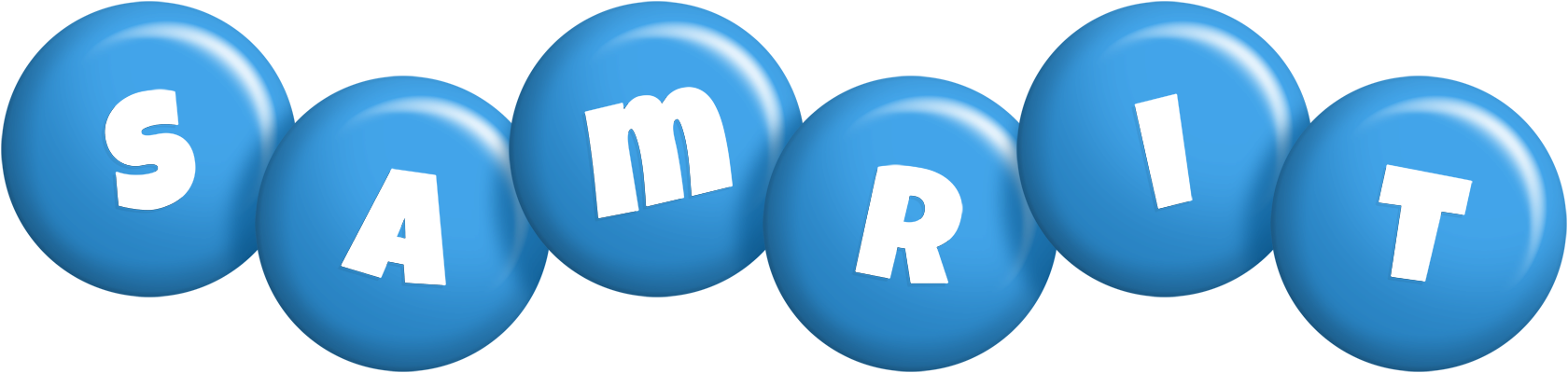 Samrit candy-blue logo