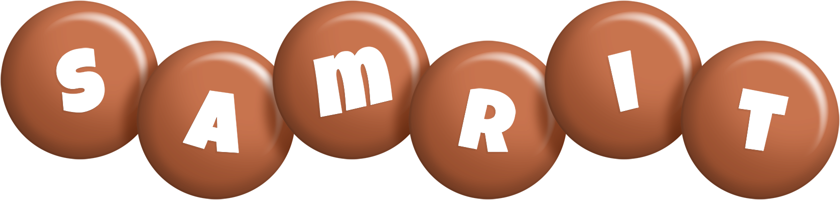 Samrit candy-brown logo