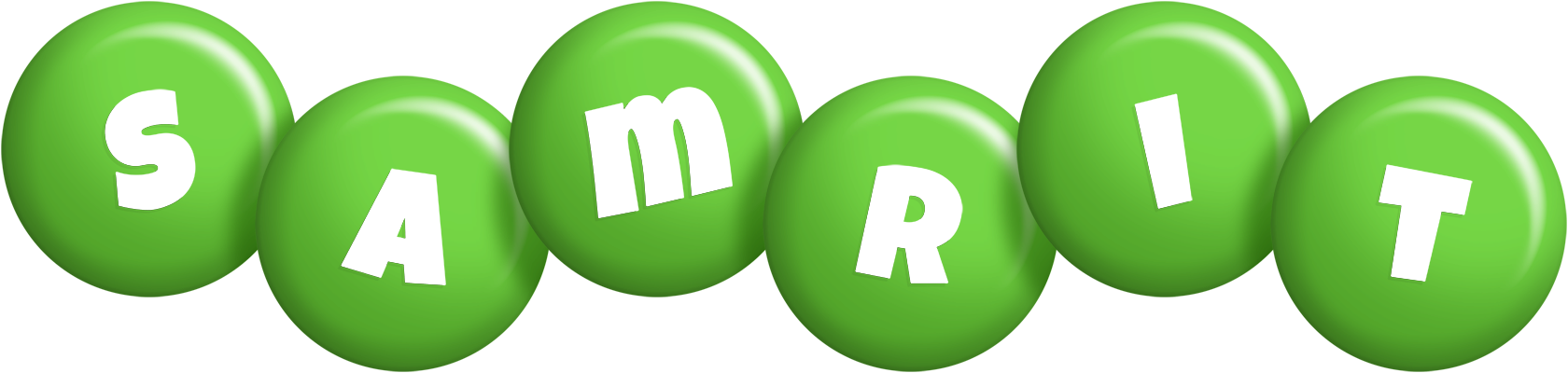 Samrit candy-green logo
