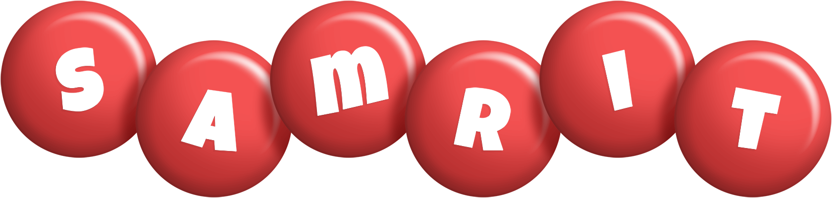 Samrit candy-red logo