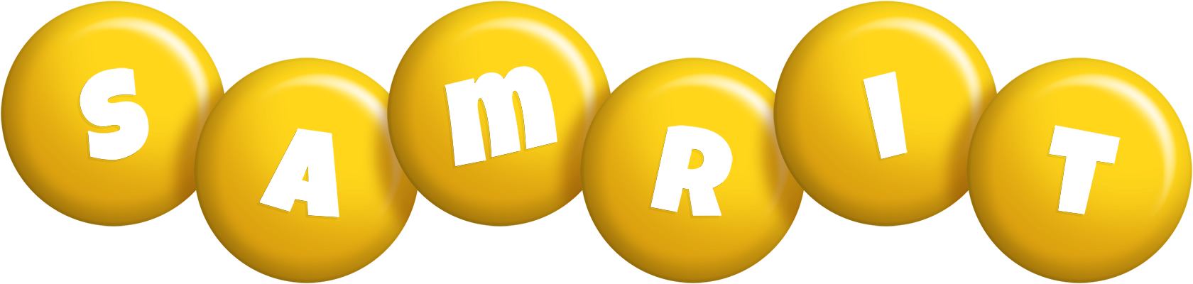 Samrit candy-yellow logo