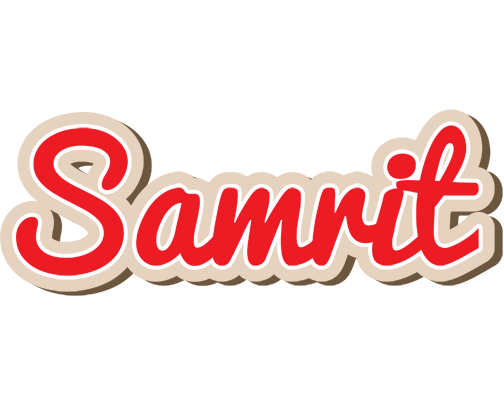 Samrit chocolate logo