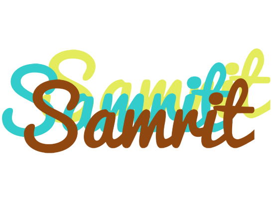 Samrit cupcake logo
