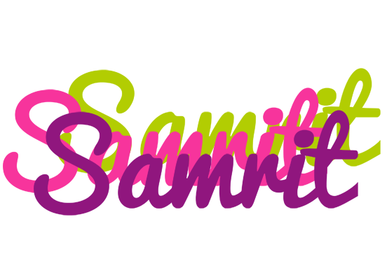 Samrit flowers logo