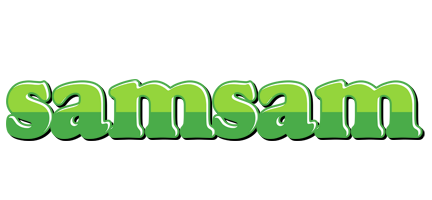 Samsam apple logo