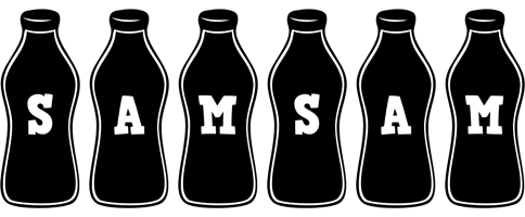 Samsam bottle logo