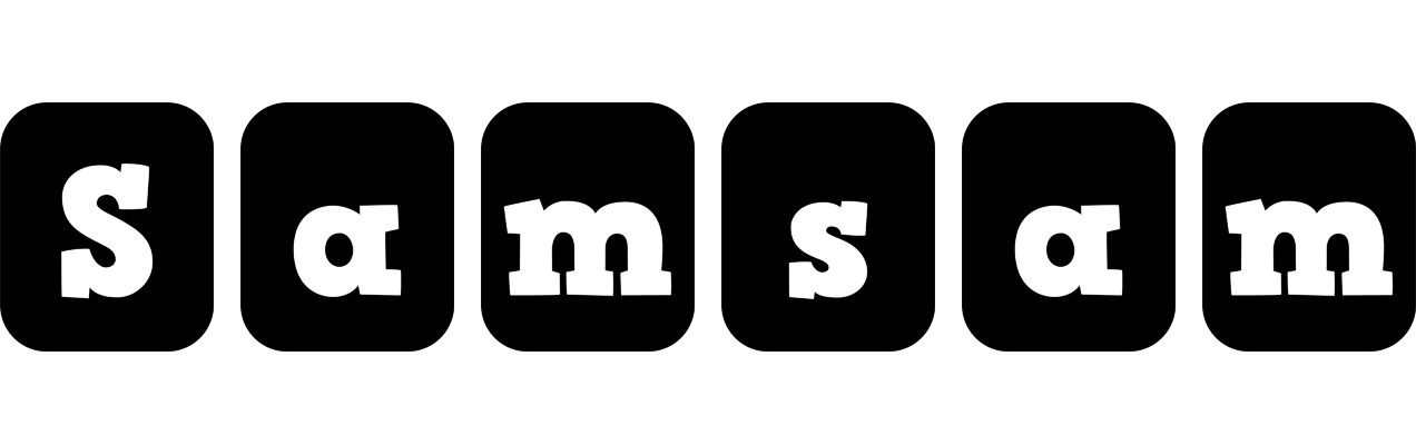 Samsam box logo