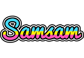 Samsam circus logo