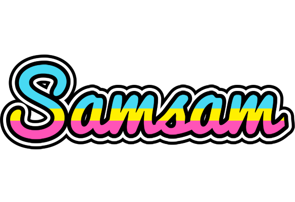 Samsam circus logo
