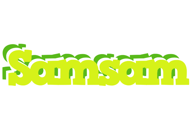 Samsam citrus logo