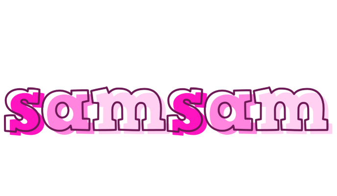 Samsam hello logo