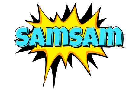 Samsam indycar logo