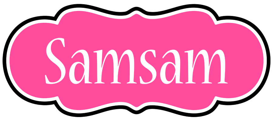 Samsam invitation logo